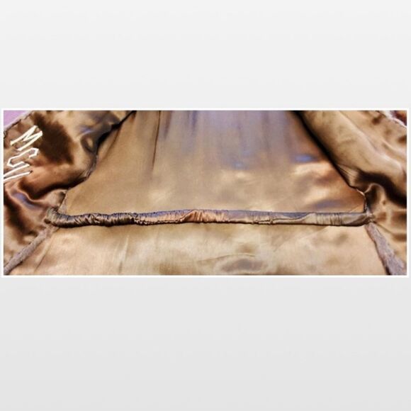 Vintage Carmans Omaha’s Style Center Fur Jacket Womens Luxurious Brown Stole VTG - Picture 13 of 16
